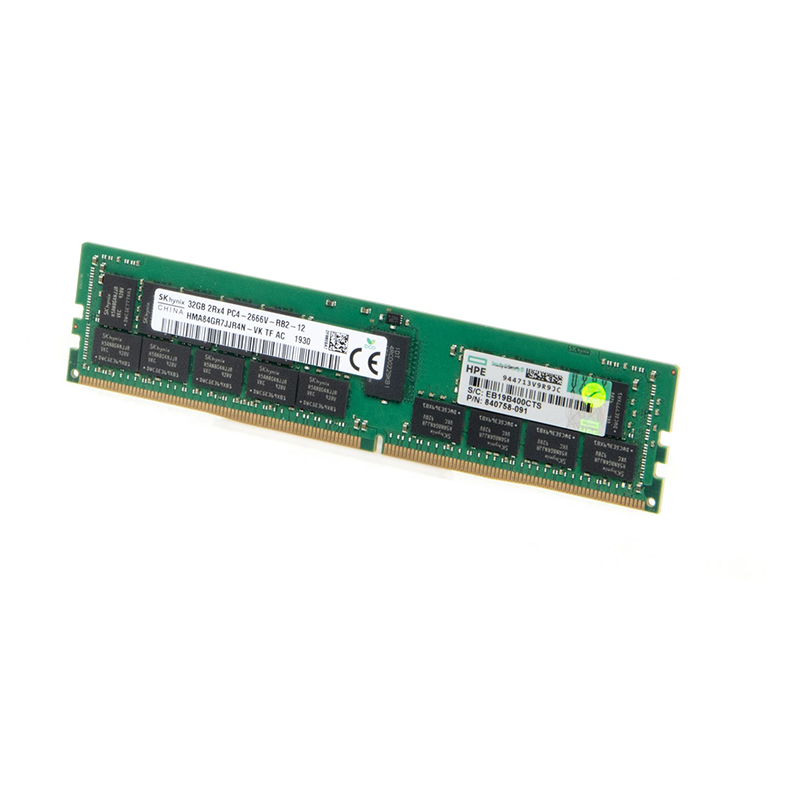 HPE 32GB (1x32GB) Dual Rank x4 DDR4-2666 CAS-19-19-19 Registered Smart Memory Ki