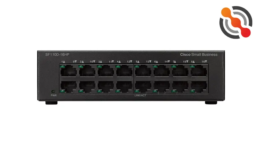 Cisco 110 Series Switch SF110D-16HP